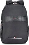 Tommy Hilfiger Joshua Polyester Laptop Backpack, BLACK, M, backpack