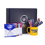 Sleepy Owl Coffee Lovers Gift Set | Pack of 10 Instant Coffee Sachets + 5 Hot Brew Coffee Bags + 1 Coffee Mug | 100% Arabica | Birthday, Wedding Gift for Women, Men