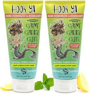 Hook'Ya Fishing Hand Soap & Fish Smell Remover – Fishing Tool & Essential Fishing Gear for Men – Deodorizing Hand Soap for Anglers, Boat Use & Outdoor Fishing Accessories – 2 Pack 12oz