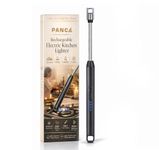 PANCA Electric Rechargeable Plasma Gas Lighter for Kitchen & BBQ | USB Type-C Windproof Arc Lighter with 360° Flexible Neck | for Gas Stove, Candles, Diya & Pooja Use (Multi)