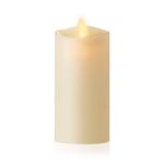 Luminara Indoor Ivory Slim Pillar Candle 5.08cm x 10.8cm - Flameless Candle - LED Candle - Battery Powered Candles