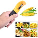 1x Corn Peeler for Corn on the Cob with Cover - Kitchen Gadgets Kitchen Utensils Corn Peeler Tool - Corn Husker Corn Scarper Corn Cob Stripping Tool Corn Knife Potato Peeler Apple Peeler Orange Peeler