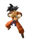 Bandai Tamashii Nations S.H. Figuarts Son Goku (A Saiyan Raised on Earth) Dragon Ball Super Action Figure