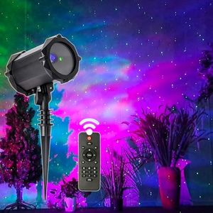 LEDMALL Moving Vivid Laser Firefly Star Lights with Aurora Effects Garden Decorative and Christmas Lights