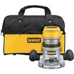 DEWALT Router, Variable Speed, Fixed Base, 2-1/4 HP (DW618K) , Yellow