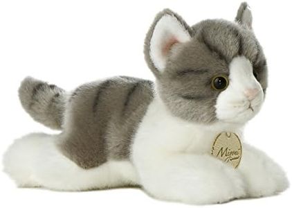 Aurora World Miyoni Grey Tabby Cat Plush, 8"