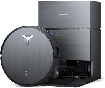 ECOVACS DEEBOT X11 PRO Omni Robot Vacuum and Mop, Auto Refill & Drain Station, 75°C Hot Wash, PowerBoost 1000m² Coverage, 19500Pa Suction, AI Agent YIKO, Self-Cleaning for Carpets Pet Hair