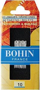 Bohin Big Eye Hand Quilting Needles-Size 10 20/Pkg (BH00323)