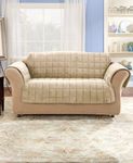 SureFit Deluxe Pet Cover - Loveseat Slipcover - Ivory (SF39454)