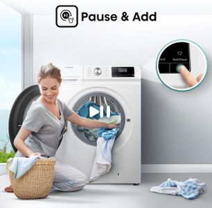 Hisense 10kg Washer Dryer – White, Freestanding Laundry Appliance