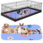 KAKOLOPT Guinea Pig Cage Liners Absorbent Bedding Reusable Washable Pet Mats For Rabbit Hamster Chinchillas Bedding Pet Mat for Small Animals Dog Cat Liners Potty Mat Guinea Pig Accessory