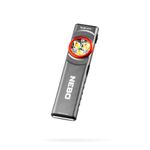 NEBO Slim+ Mini USB C Rechargeable Torch - LED Portable Mini Flash Light With Ultra Slim Profile, Bright 250 Lumens Power & Up To 10 Hours Run Time, Waterproof Multi-Use Tool