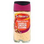 Schwartz Chargrill Chicken Seasoning Pepper & Garlic, 51g