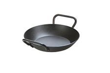 Lodge Manufacturing Company CRS8DLH Carbon Steel Skillet, 8", Black