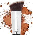 Contour Brush Bronzer Brush Blush Brush - Flat Angled Kabuki Brush for Face, Foundation Brush, Dense Synthetic Bristles for Blending, Buffing, Stippling, Setting with Powder Cream Liquid Makeup