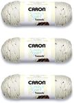 Caron Simply Soft Off White Tweeds 