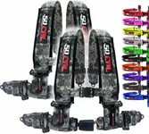 2pc Camouflage 4 Point Harness for 