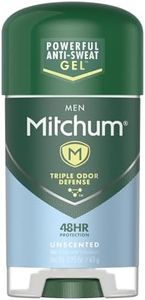 Déodorant et gel Mitchum - Non parfumé - 63,8 g - Pour homme