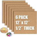 AKTOP Cork Board Bulletin Board 12x