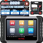 Autel MaxiCOM MK808S Scanner, 2024 Full Bidirectional Tool Same as MK808BT Pro MX808S, 28+ Resets,Active Test,AutoAuth, All System Diagnostic, Injector Coding, Android 11, Update Of MK808 MX808 MK808Z