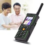 Yctze Unlocked Cell Phone 2G, 4 SIM Card Mobile Phone, Retro Phone for seniors, With 2.2in HD Screen, Large Button, Big speaker, Removable Antenna Rod, Support Video Recording/Playing/FM(green)