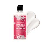 THE LOVE CO. Japanese Cherry Blossom Body Lotion - Nourishing Moisturizer Cream for Dry Skin - Suitable for Men and Women with Jojoba Oil, Shea Butter & Vitamin E - 250ml