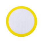 Yardwe Silicone Baking Mat 12 Inch, Round Non- Stick Baking Sheets Mat Liner Food Safe Cake Pan Mat Heat Resistant Macaron Pizza Baking Mat (Random Color)