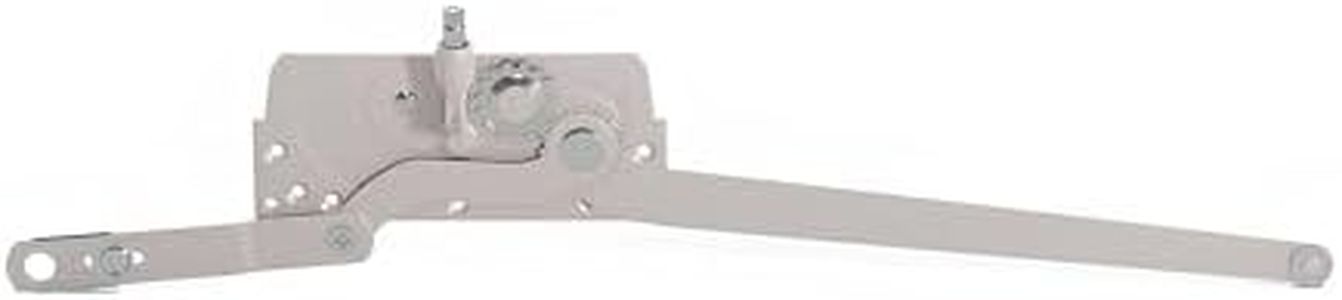 Brixwell Dual Arm Casement Operator - E-Gard Left-Hand Truth Operator with Reversible Detachable Clips,Metal Material,10-1/2" Arm Length, Sill Mounted ,Residential Window Hardware