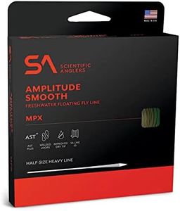 Scientific Anglers Amplitude Smooth MPX Taper, Optic Green, WF-6-F
