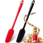 Long Handle Silicone Jar Spatula No