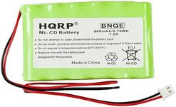 HQRP Battery 800mAh Compatible with Ademco Honeywell Lynx LYNXRCHKITHC LYNXRCHKIT-HC K5109 781410403291 55026089 WALYNX-RCHB-SC WALYNXRCHBSC LYNXRCHKIT-SC Replacement