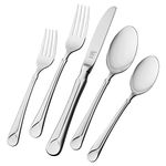 ZWILLING Bellasera 20 Piece Polished/Matte 18/10 Stainless Steel Flatware Utensils Set - Service for 4