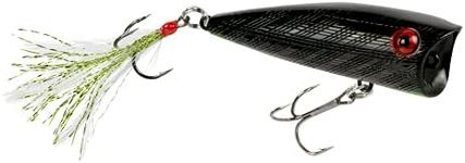 Rebel Pop-R Feathered Topwater Popper Fishing Lure, Last Call