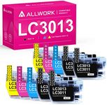 ALLWORK Latest Version LC3013 3011 Compatible Ink Cartridges Replacement for Brother LC3013 LC3011 Ink Cartridge Works with Brother MFC-J690DW MFC-J491DW MFC-J497DW MFC-J895DW Inkjet Printer 10-Pack