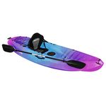 Bluewave Discovery Sit On Top Touring Kayak – Stable & Manoeuvrable – Deluxe Seat & Paddle Package (Northern Lights)