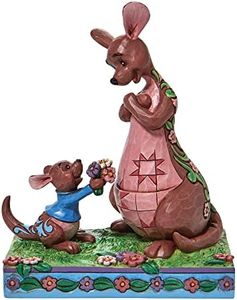 ENESCO Disney Traditions Roo Giving Kanga Flowers The Sweetest Gift Figurine