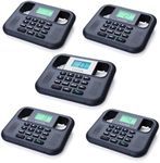 UniTalk Wireless Intercoms for Home & Office, Two-Way Real-time Full-Duplex Voice System with Offline Voice Control & Monitor Function, Clear Sound, Up to 800 Meters (1/2 Mile) Range (UT-001-1F4P)