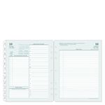 FranklinCovey - Original Two Page Per Day Ring-bound Planner (Monarch, Jul 2024 - Jun 2025)