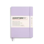 LEUCHTTURM1917 - Notebook Softcover Composition B5-123 Numbered Pages for Writing and Journaling (Ruled, Lilac)