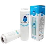 2-Pack Replacement for KitchenAid KBFS25EWMS Refrigerator Water Filter - Compatible with KitchenAid 4396395 Fridge Water Filter Cartridge