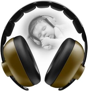 BBTKCARE Baby Headphones - Infant Ear Protection for Babies | Baby Earmuffs Noise Cancelling Headphones 3-36 Months - Army Green