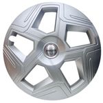 PRIGAN Wheel Cover for Universal Silver Wheel Cover 16" for All 16 Inch Cars (Set of 4 Pcs) (Press Fitting) Model Name- NEXON-T2 Silver 16