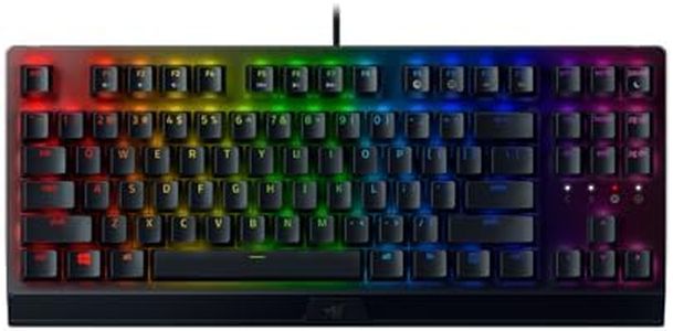 Razer Blackwidow V3 Tenkeyless - Mechanical Gaming Keyboard (Yellow Switch)- Black - Rz03-03491800-R3M1 - Black