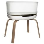 Graco Eluma Nest Bedside Bassinet, Birth to 9kg (Approx. 6 Months), cry Detection Technology that Senses Your Baby and soothes/Settles, Bluetooth Technology, Luna Fashion