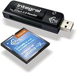 Integral Cfast 2.0 Super Speed USB 3.0 Memory Card Reader Adapter - Plug & Play, Lightning Fast File Access and Designed for 4K Videos, raw image transfers & post production processing