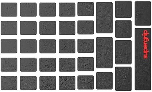 Supergrip - Bandes Antidérapantes pour Claviers Gaming (Universel Pré-Découpé)