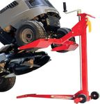 MoJack EZ Max - Residential Riding Lawn Mower Lift, 450lb Lifting Capacity, Fits Most Residential & Ztr Mowers, Folds Flat for Easy Storage, Use for Mower Maintenance Or Repair