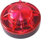 Emergency LED Strobe Lights Roadside Safety Beacon LED Road Flares Flashing Warning Light with Strong Magnet for Car Truck Boats.(Red)