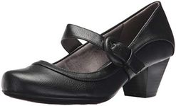 LifeStride Women's ROZZ Pump, Black, 9.5 W US