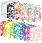 Letter Stickers 30 Sheets 1500 PCS 